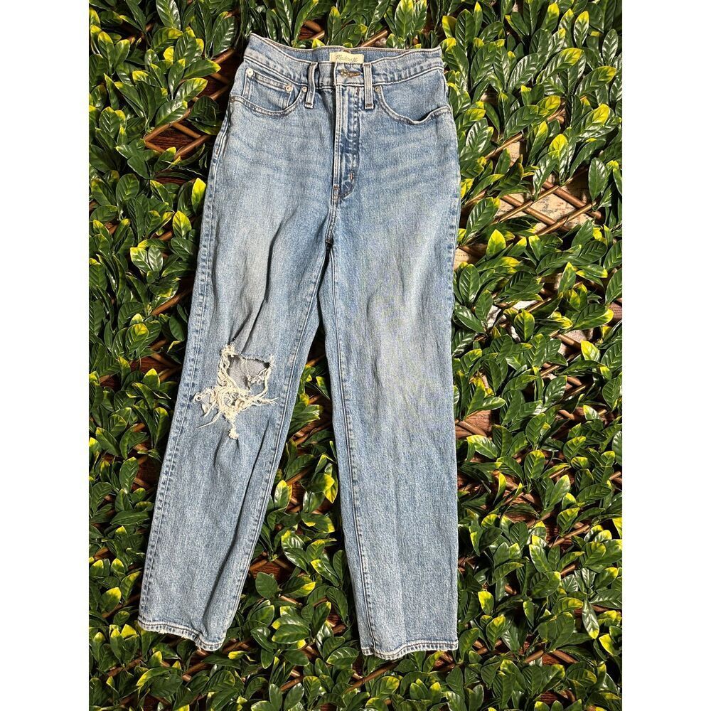 Madewell The Perfect Vintage Straight Jean Size 25